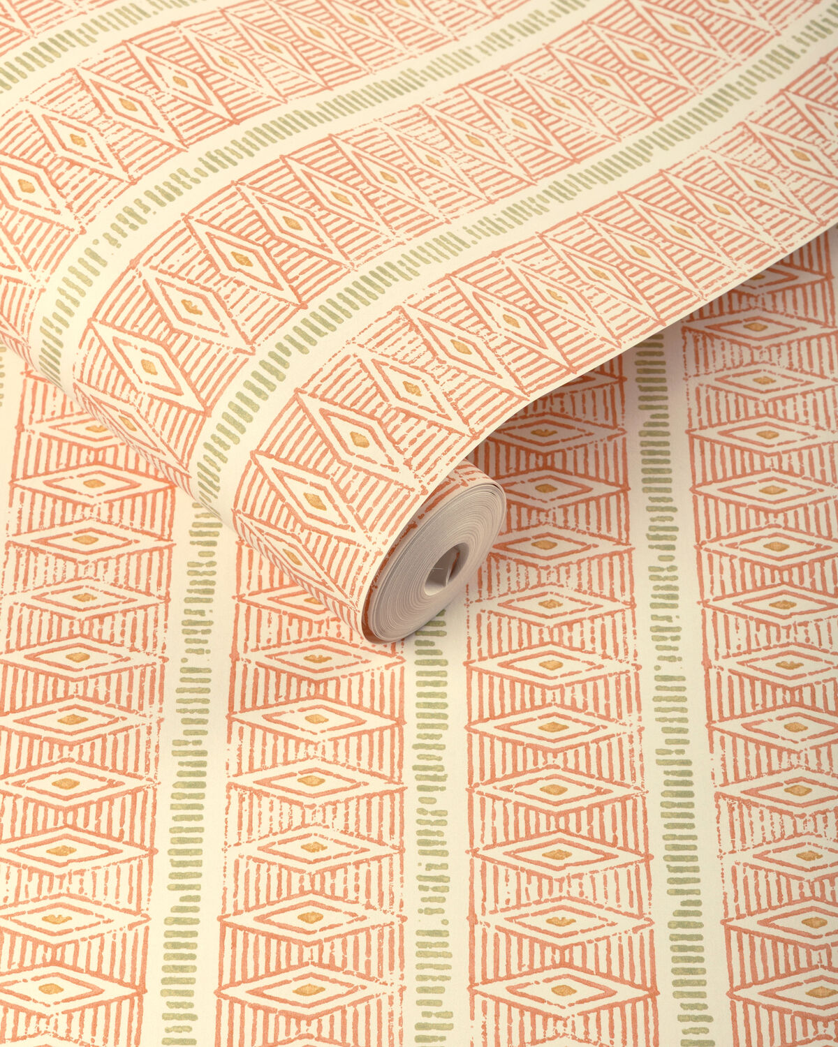 Hawkins Wc - Apricot - Lee Jofa Wallpaper