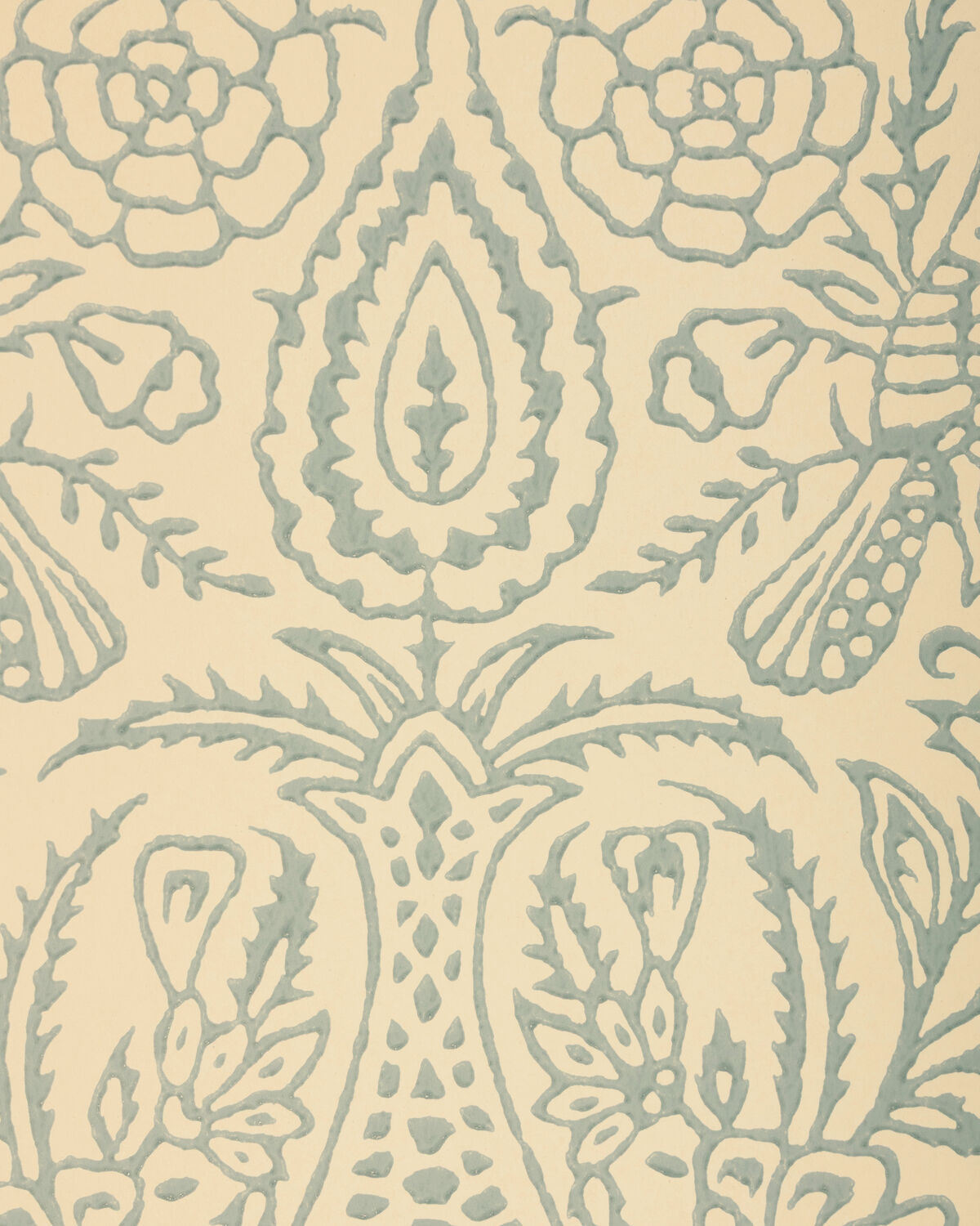 Haven Wc - Aqua - Lee Jofa Wallpaper