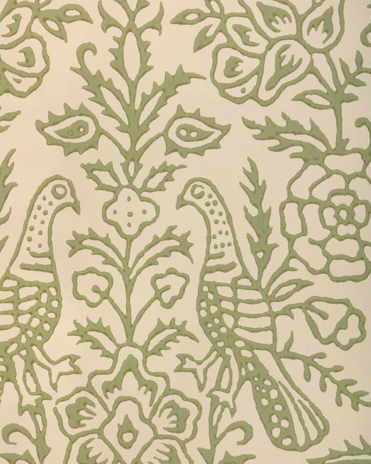 Haven Wc - Leaf - Lee Jofa Wallpaper