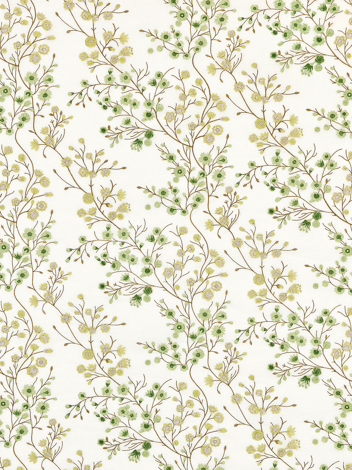 Lilette Sheer - Fern - Scalamandre Fabric