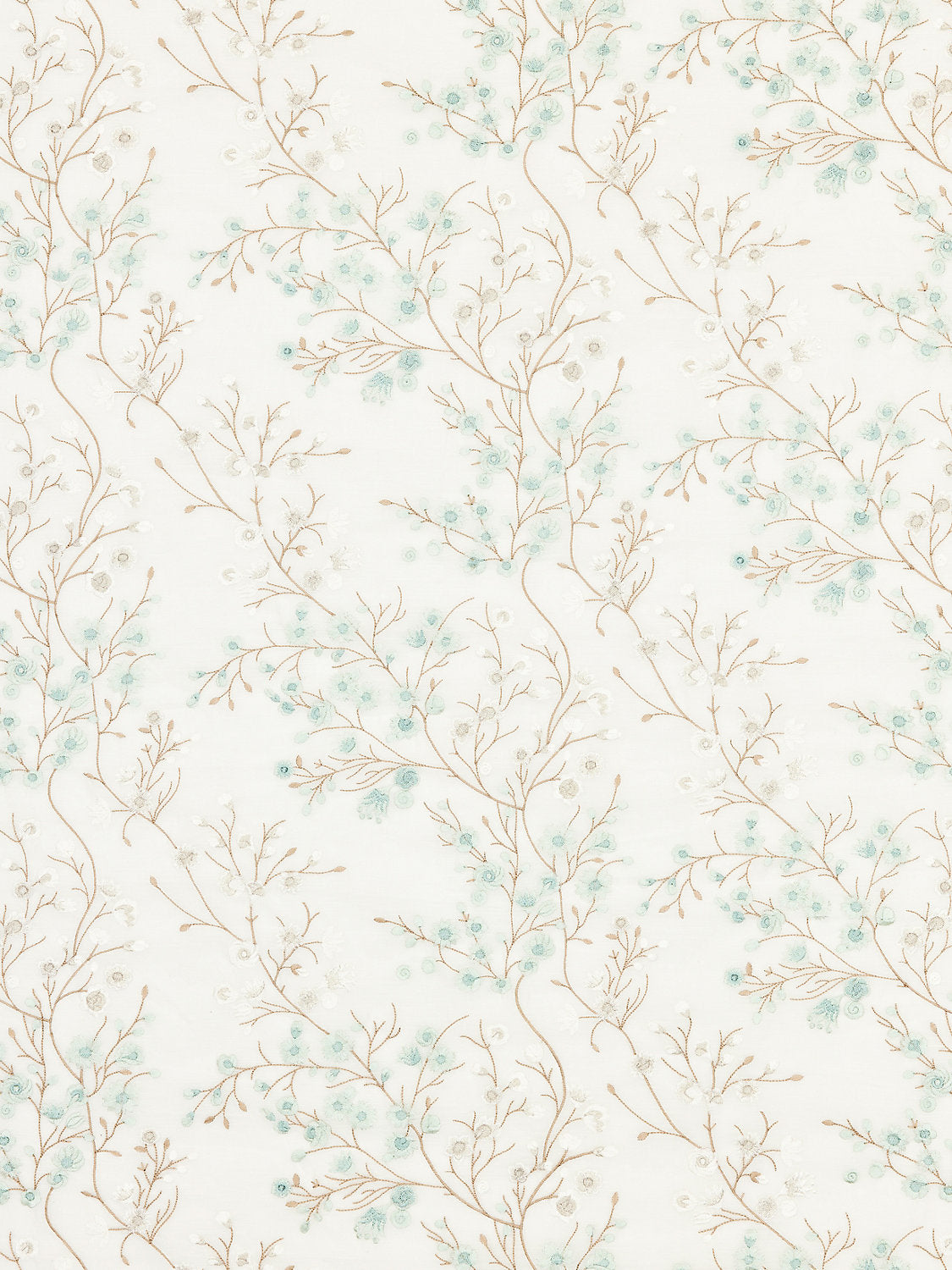 Lilette Sheer - Celadon - Scalamandre Fabric