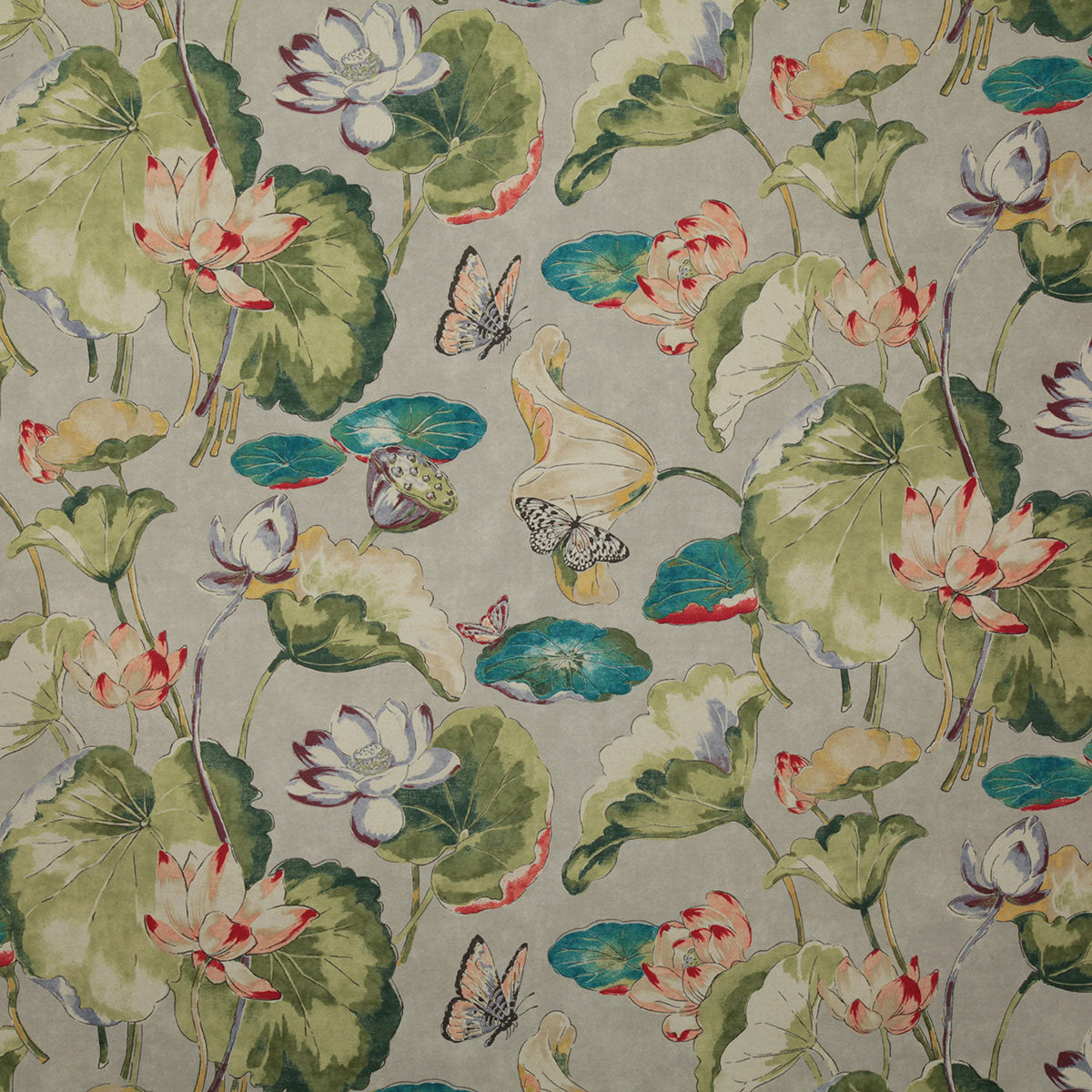 p6631-waterlily-spring-pindler - Pindler Fabric