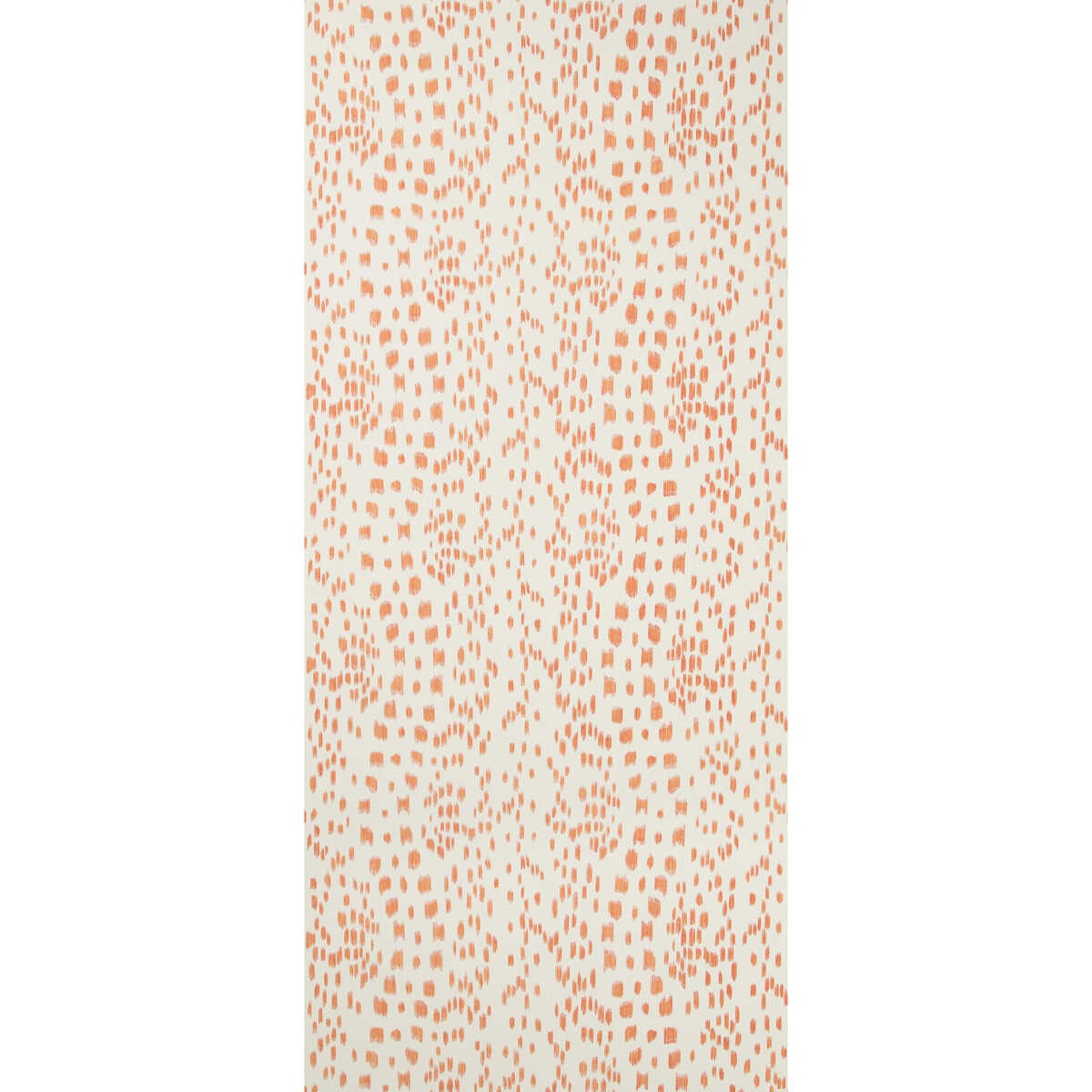 Les Touches - Tangerine - BRUNSCHWIG & FILS Wallpaper