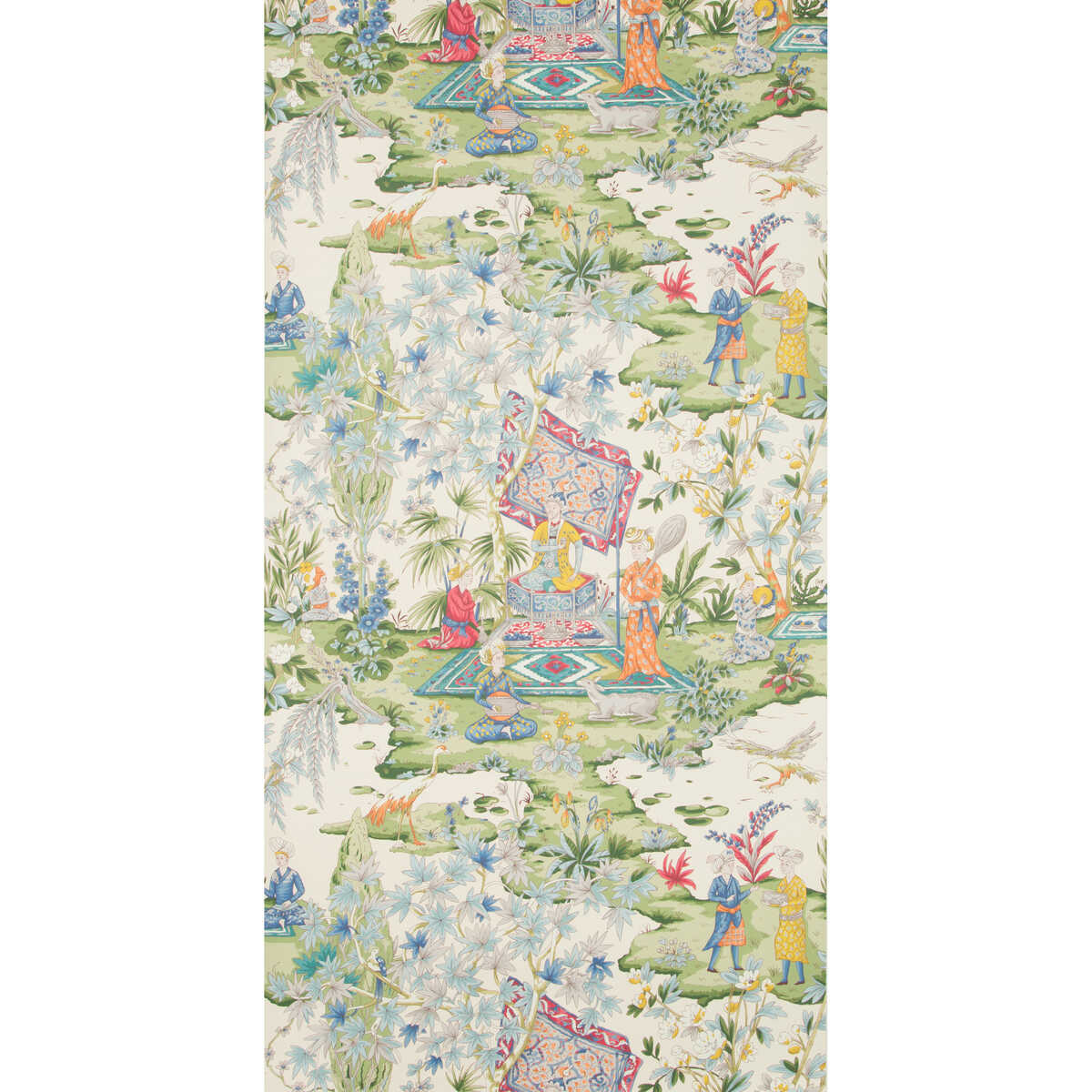 Lodi Garden - Ivory - BRUNSCHWIG & FILS Wallpaper