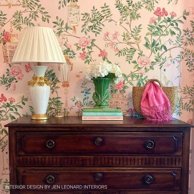 Jardin Fleuri - Petal - BRUNSCHWIG & FILS Wallpaper