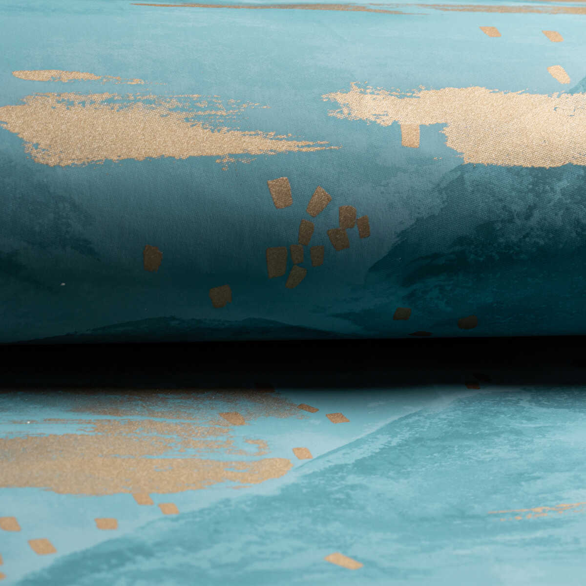 La Brume - Teal - BRUNSCHWIG & FILS Wallpaper