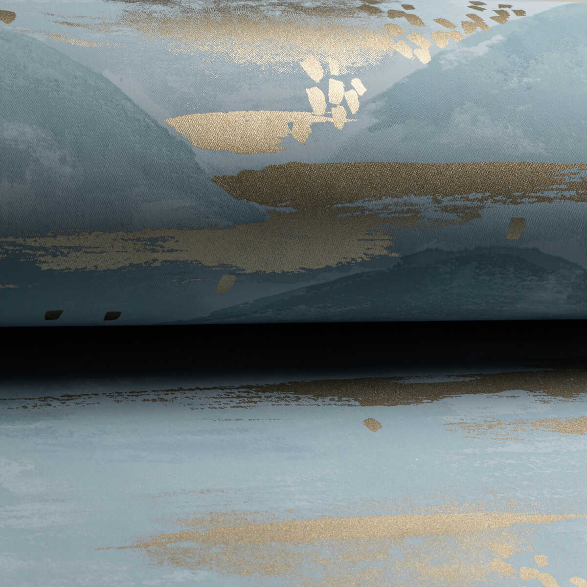 La Brume - Blue - BRUNSCHWIG & FILS Wallpaper