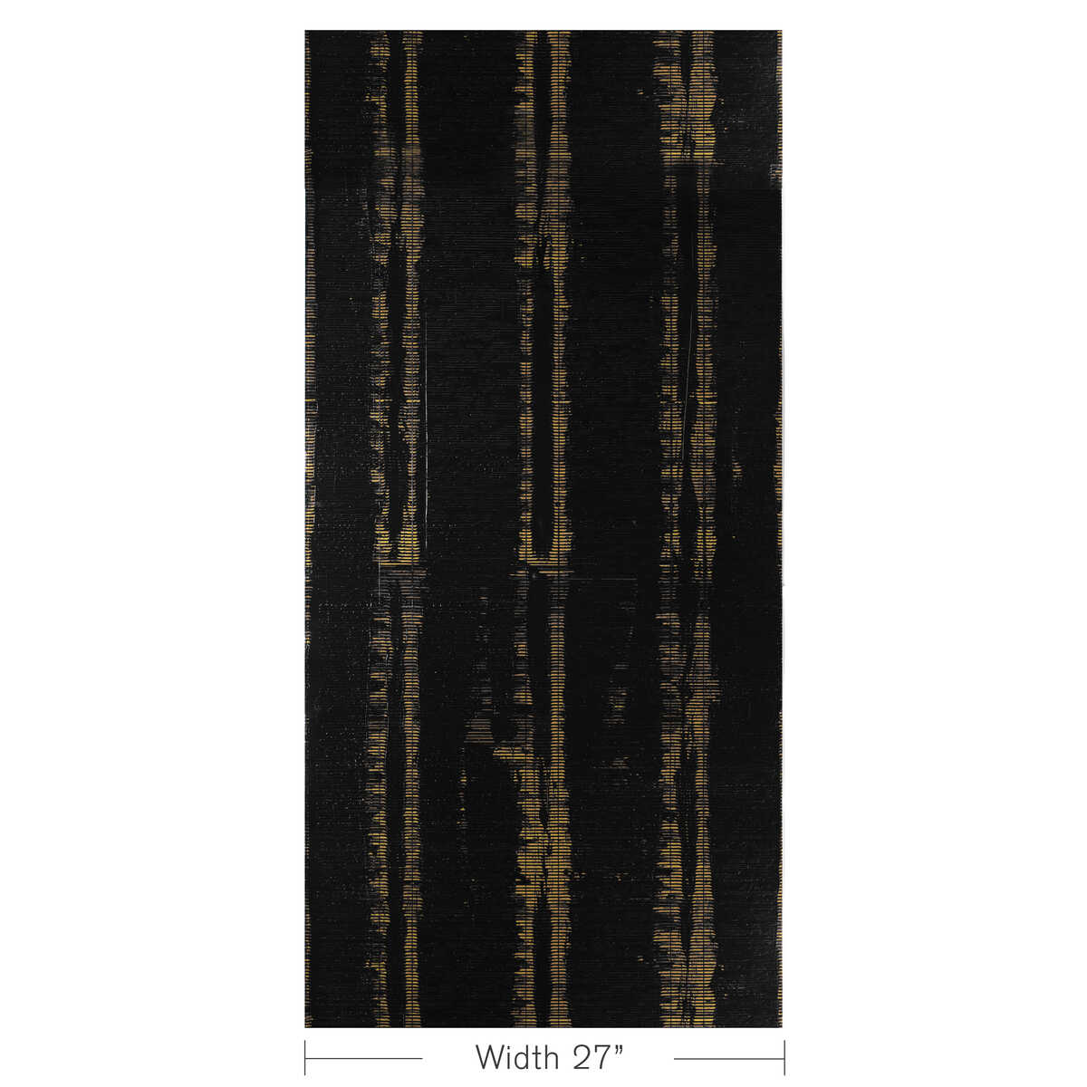 Les Plumes - Onyx - BRUNSCHWIG & FILS Wallpaper