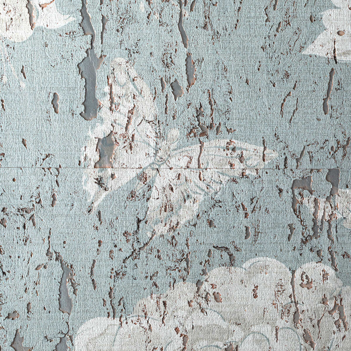 Les Pivoines - Mist - BRUNSCHWIG & FILS Wallpaper