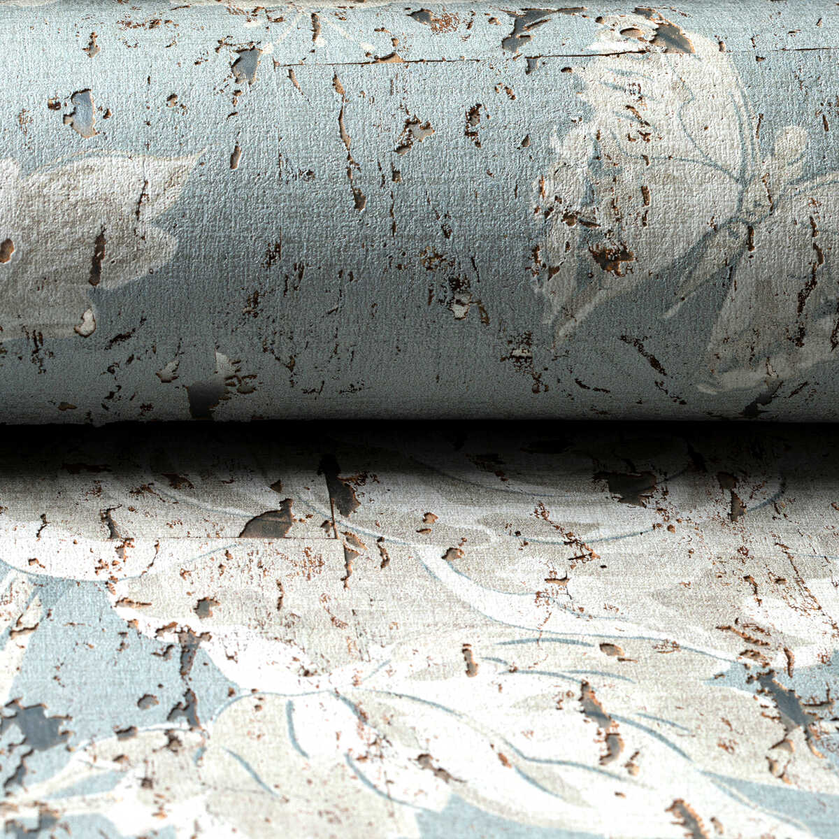 Les Pivoines - Mist - BRUNSCHWIG & FILS Wallpaper