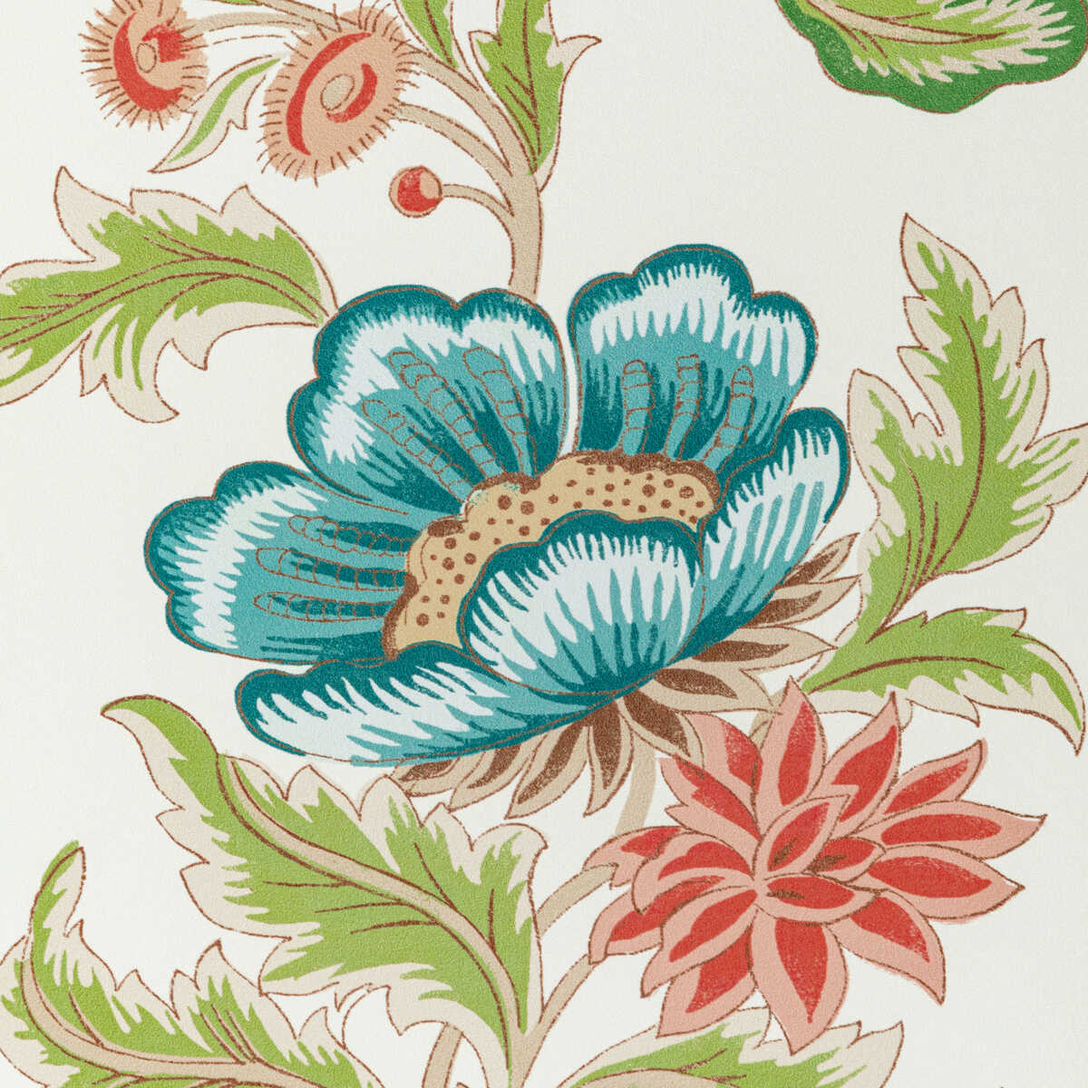 Veronique - Spring - BRUNSCHWIG & FILS Wallpaper