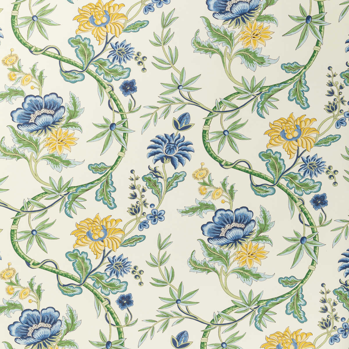 Veronique - Delft - BRUNSCHWIG & FILS Papel pintado