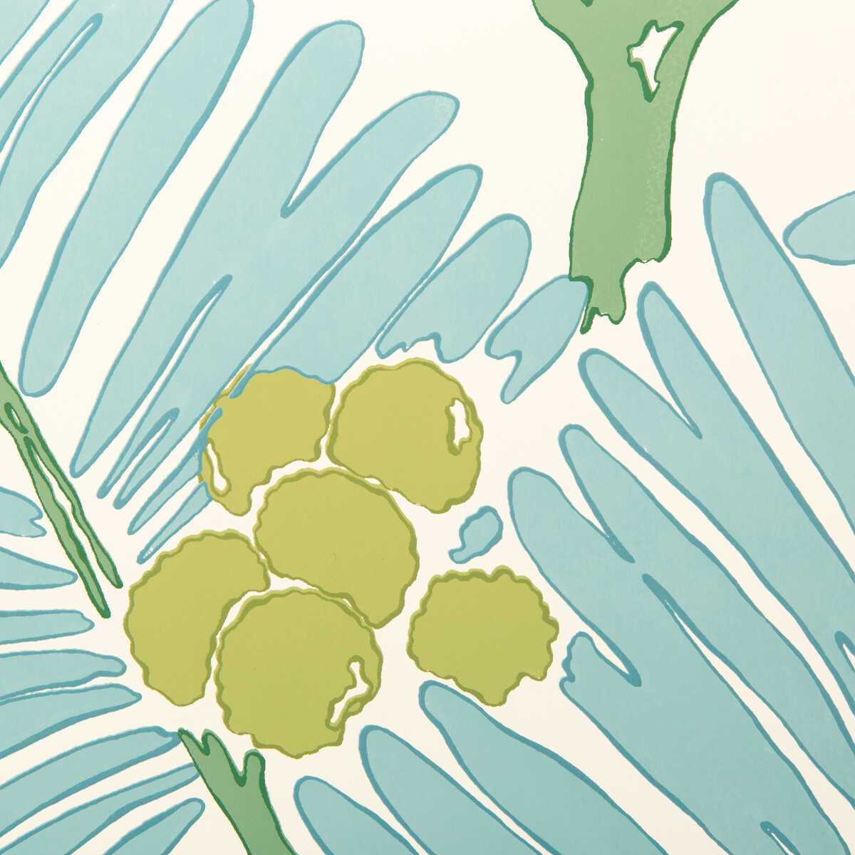 Palmar - Lake - BRUNSCHWIG & FILS Wallpaper