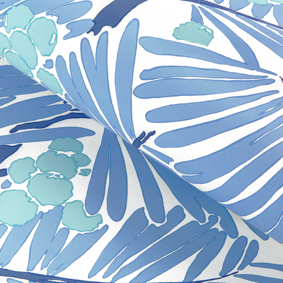 Palmar - Blue - BRUNSCHWIG & FILS Wallpaper
