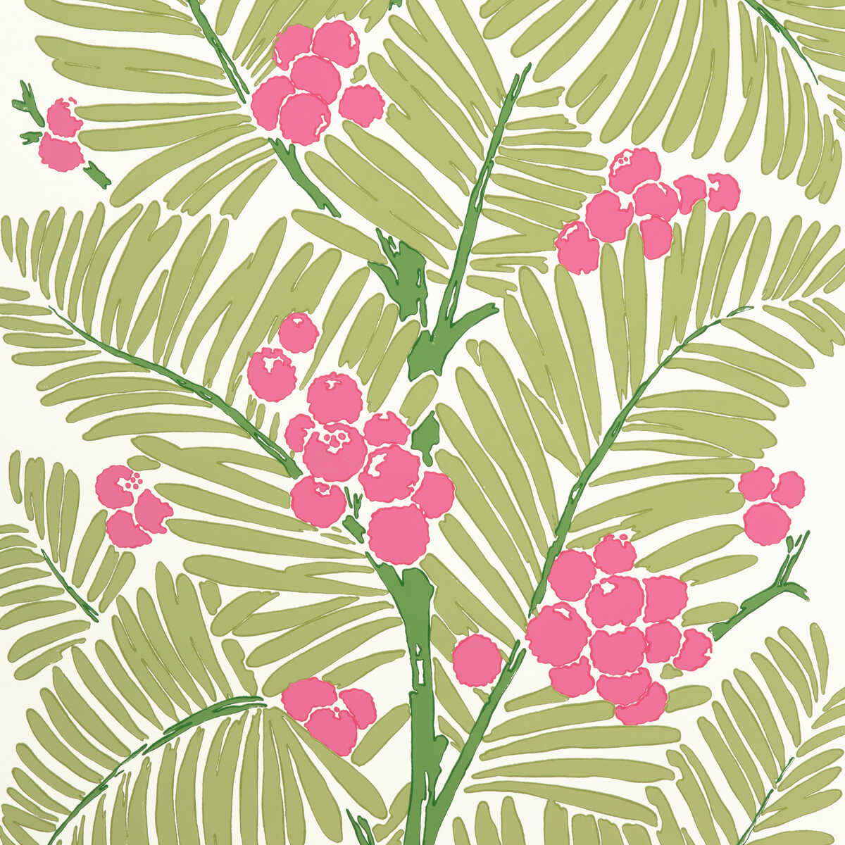 Palmar - Spring - BRUNSCHWIG & FILS Papel pintado