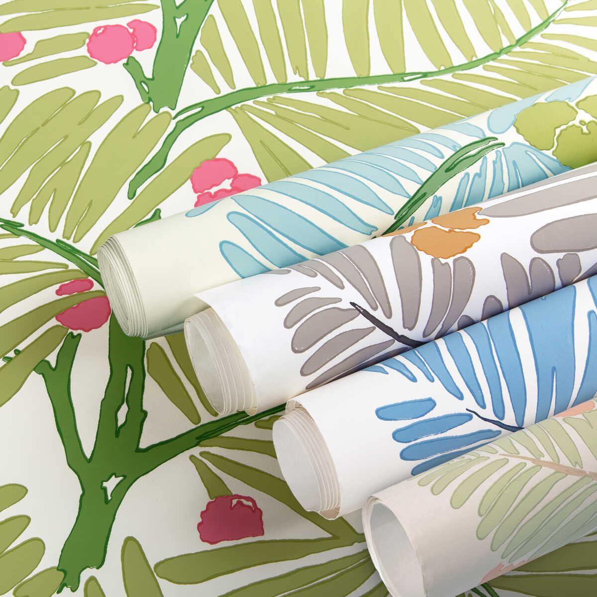 Palmar - Spring - BRUNSCHWIG & FILS Papel pintado