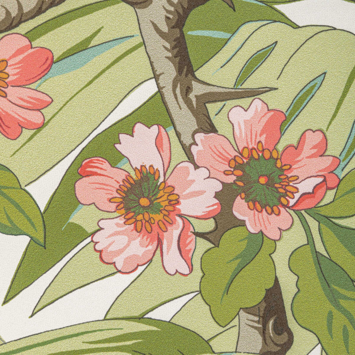 Majorelle - Spring - BRUNSCHWIG & FILS Wallpaper