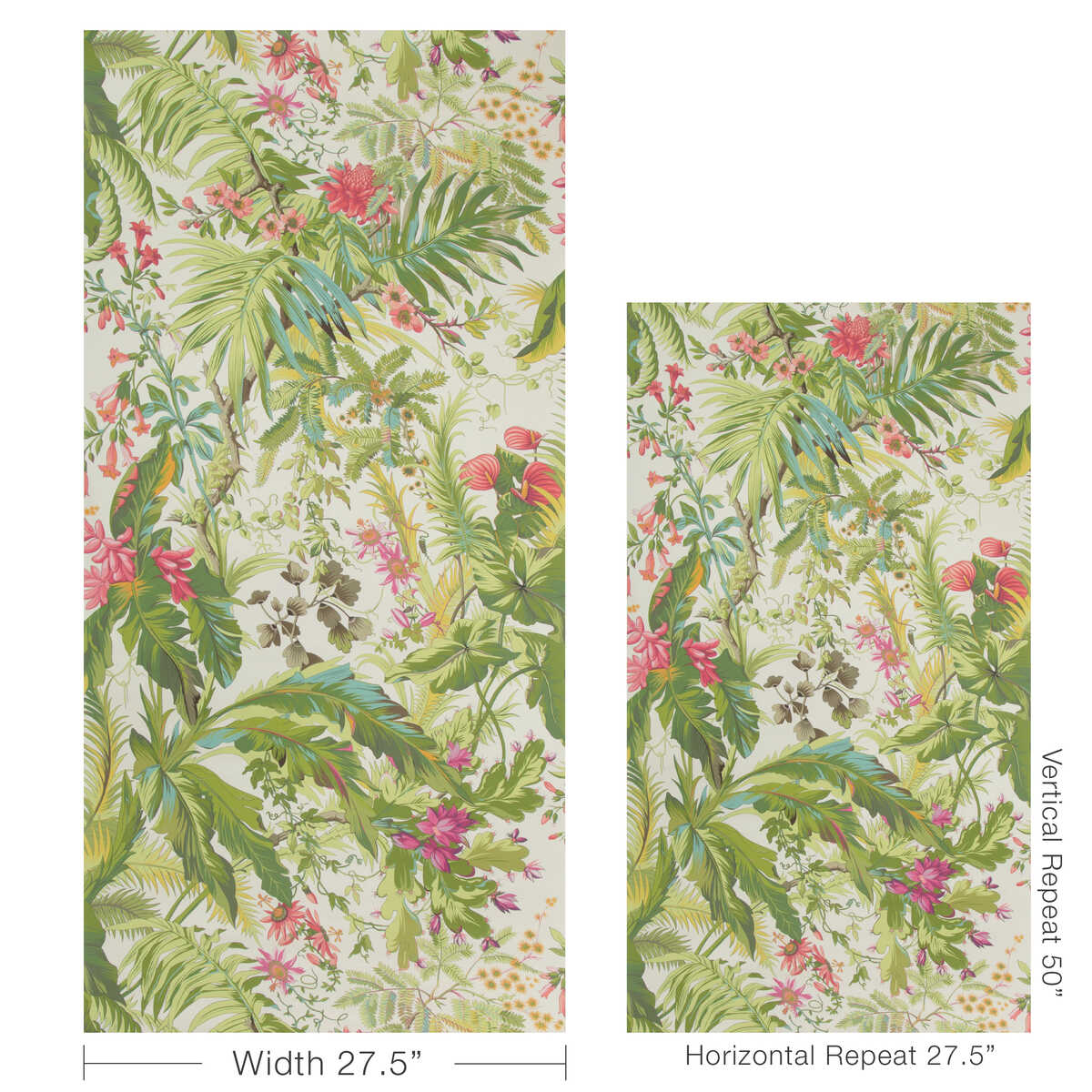Majorelle - Spring - BRUNSCHWIG & FILS Wallpaper