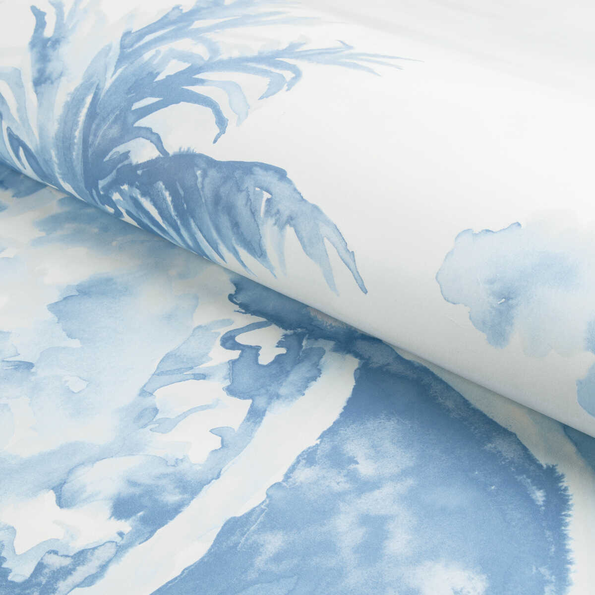 Nouvelle - Blue - BRUNSCHWIG & FILS Wallpaper