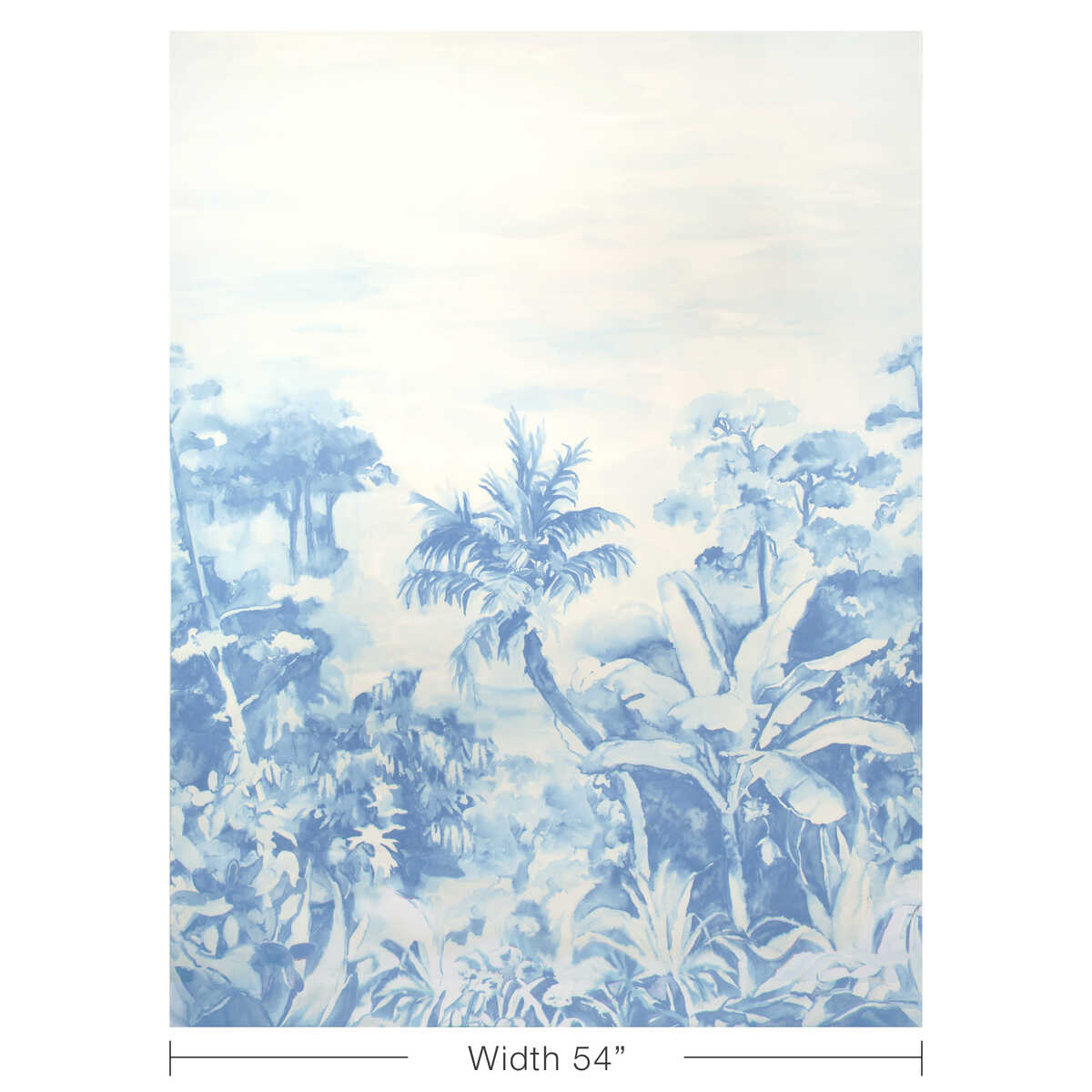 Nouvelle - Blue - BRUNSCHWIG & FILS Wallpaper