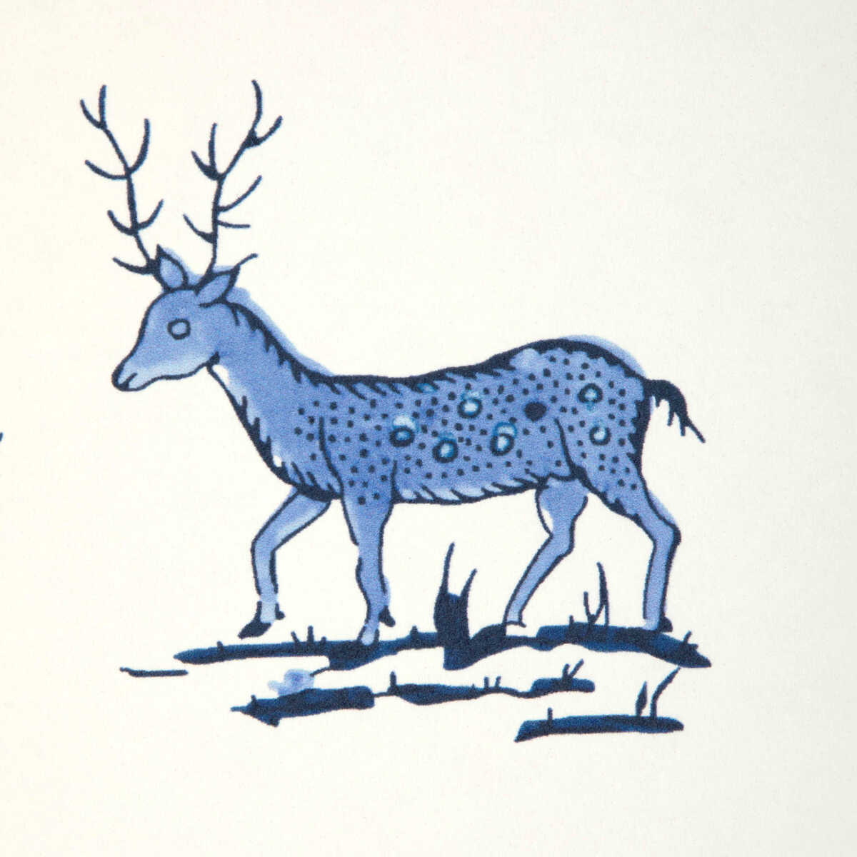 Aurel - Sky/Blue - BRUNSCHWIG & FILS Wallpaper