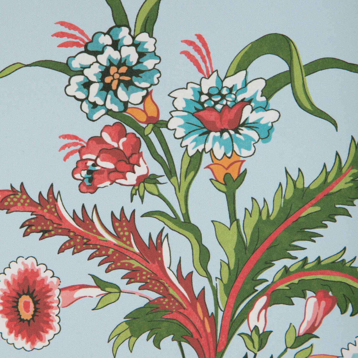 Chancay - Sky/Leaf - BRUNSCHWIG & FILS Wallpaper