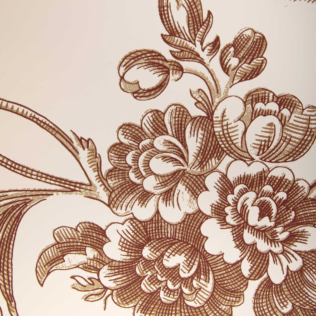 Marcel - Brown - BRUNSCHWIG & FILS Wallpaper