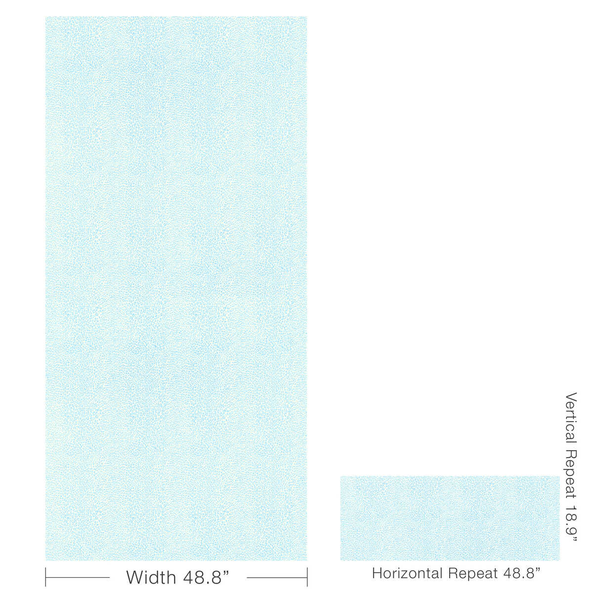Petit Leopard - Sky - BRUNSCHWIG & FILS Wallpaper