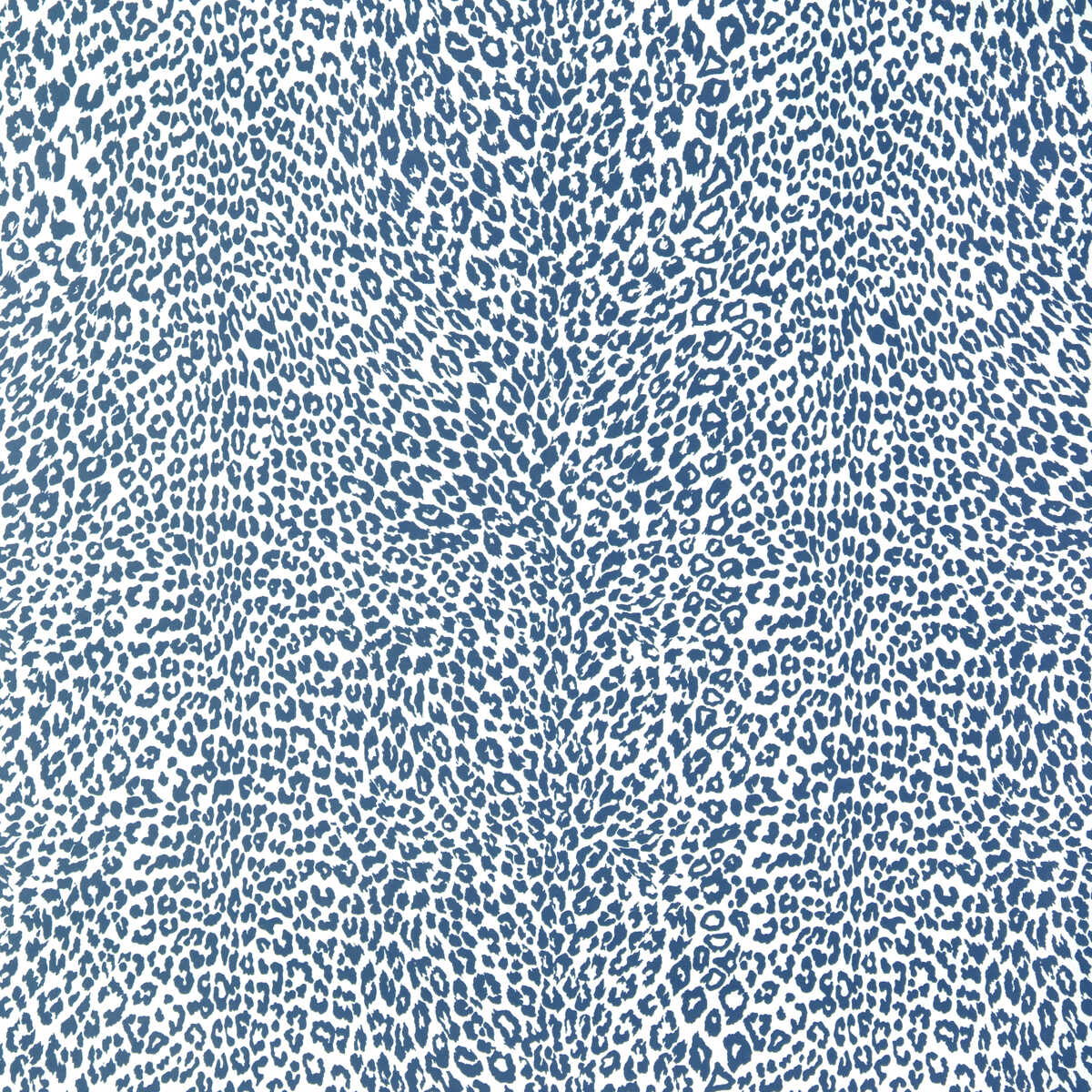 Petit Leopard - Blue - BRUNSCHWIG & FILS Papel pintado