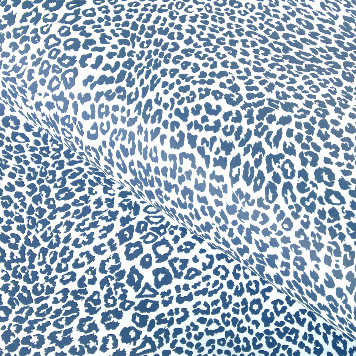 Petit Leopard - Blue - BRUNSCHWIG & FILS Papel pintado