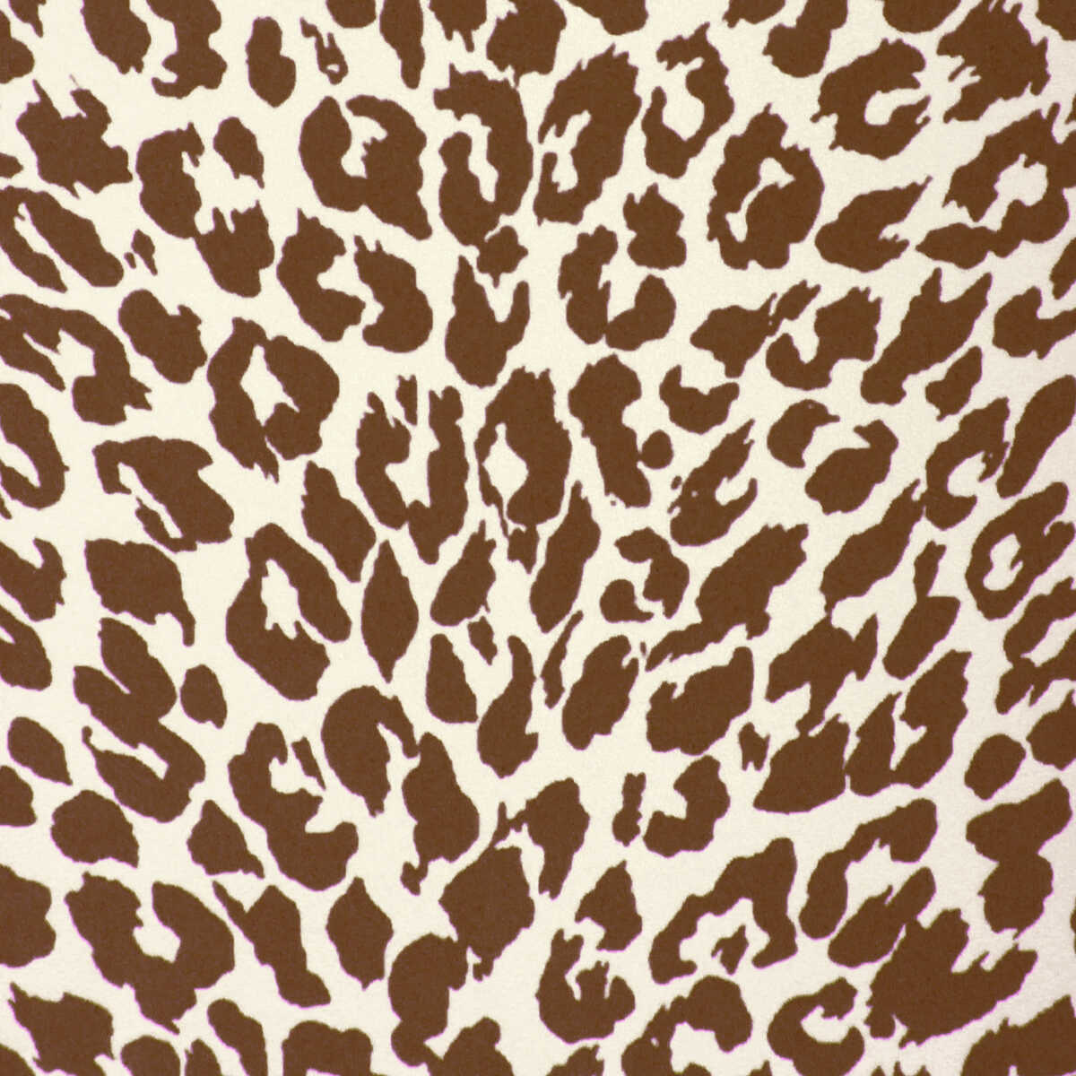 Petit Leopard - Chocolate - BRUNSCHWIG & FILS Wallpaper