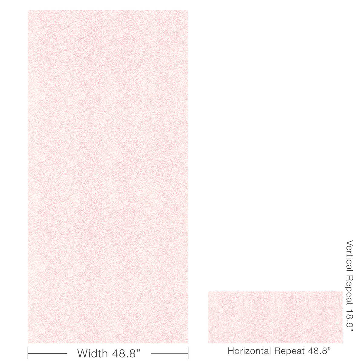Petit Leopard - Rose - BRUNSCHWIG & FILS Wallpaper