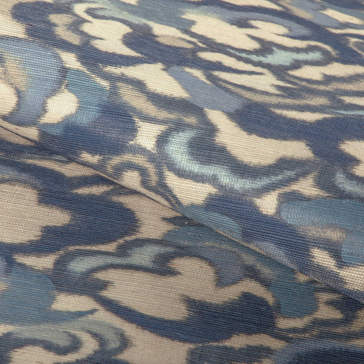 Stratus - Sky/Lapis - BRUNSCHWIG & FILS Wallpaper