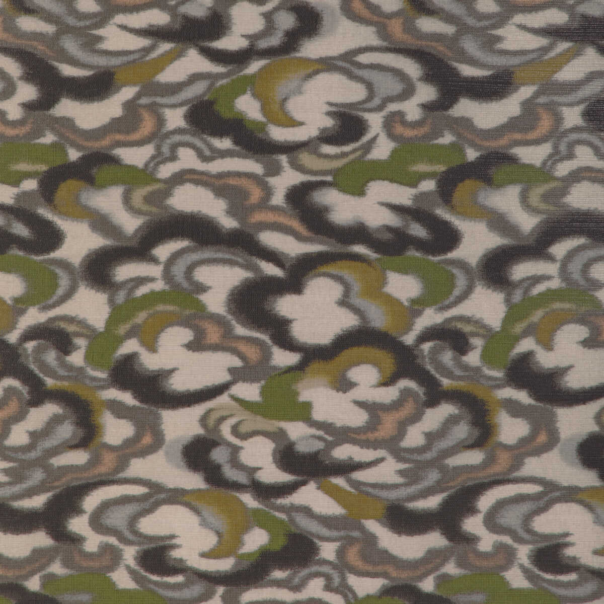 Stratus - Peridot/Gold - BRUNSCHWIG & FILS Wallpaper