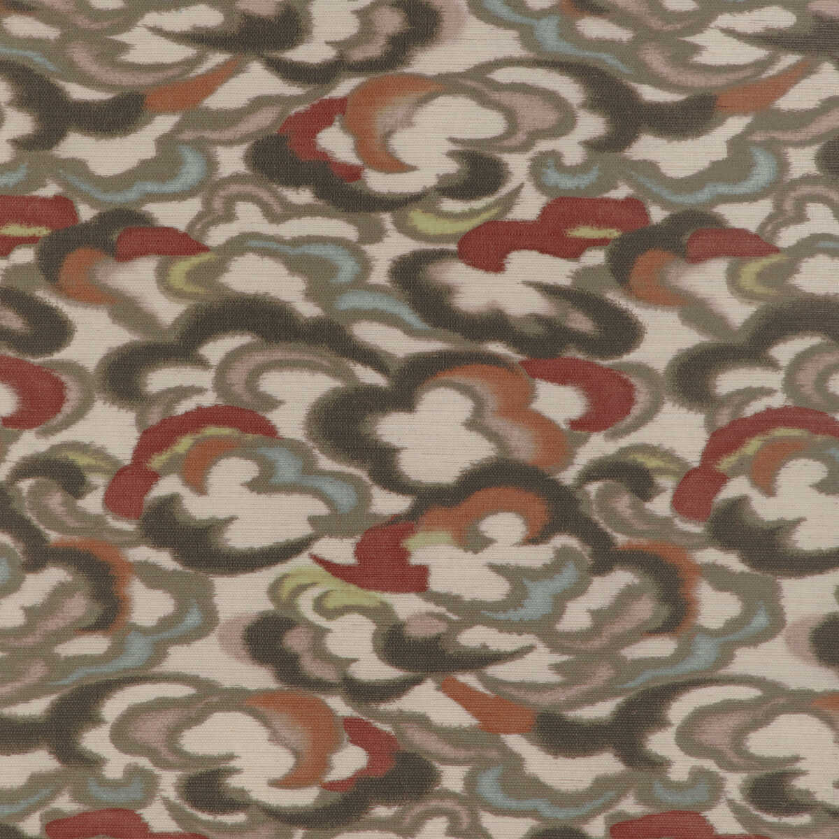 Stratus - Clay/Multi - BRUNSCHWIG & FILS Wallpaper
