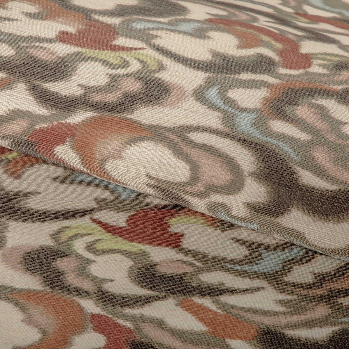 Stratus - Clay/Multi - BRUNSCHWIG & FILS Wallpaper