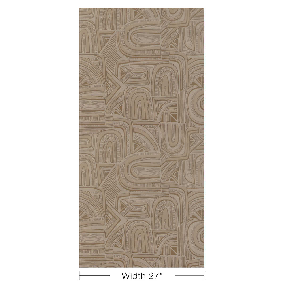 Timbre - Beige - BRUNSCHWIG & FILS Wallpaper