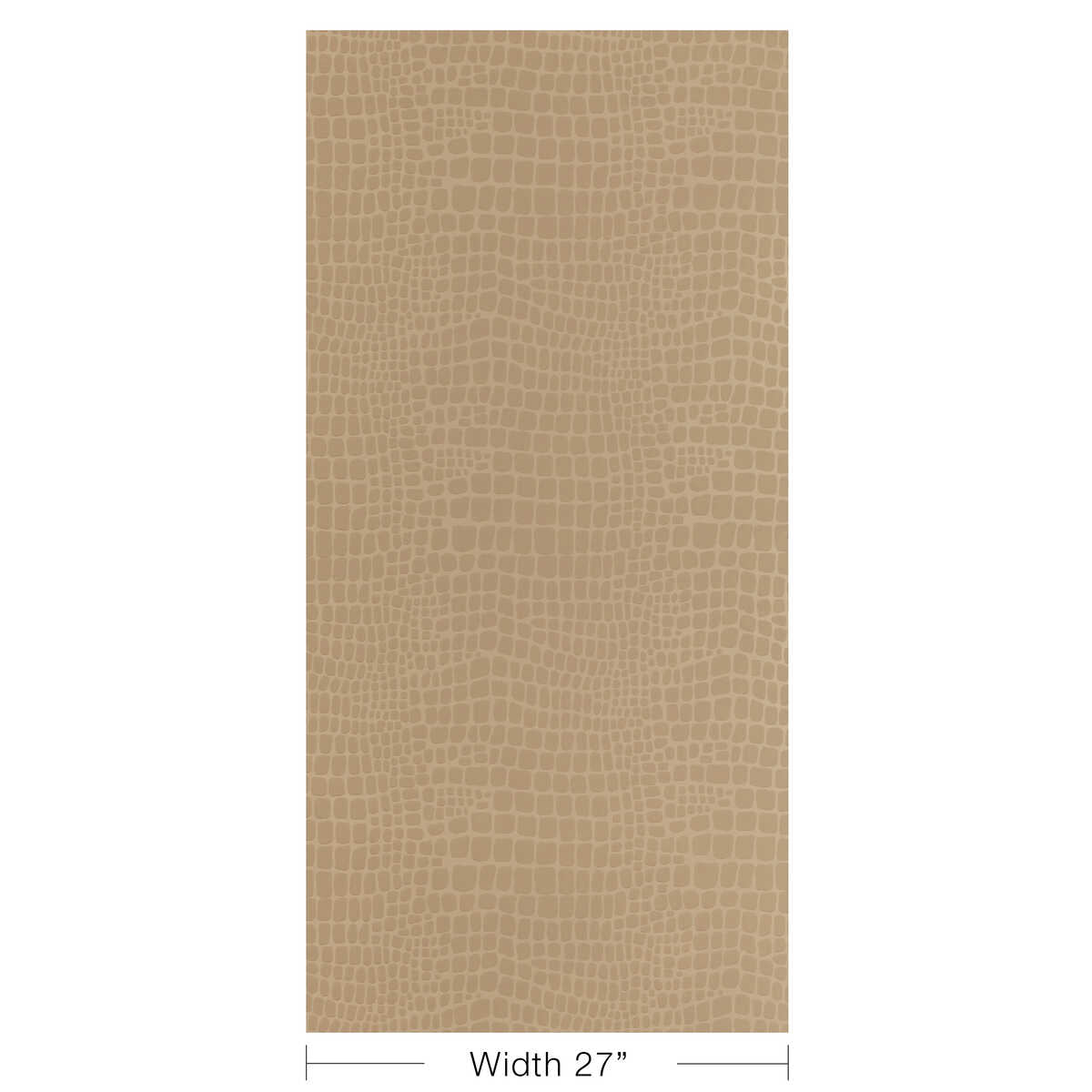Croc - Beige - BRUNSCHWIG & FILS Wallpaper