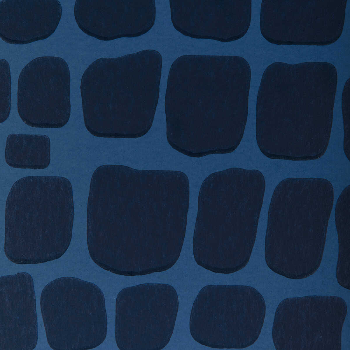 Croc - Sapphire - BRUNSCHWIG & FILS Wallpaper