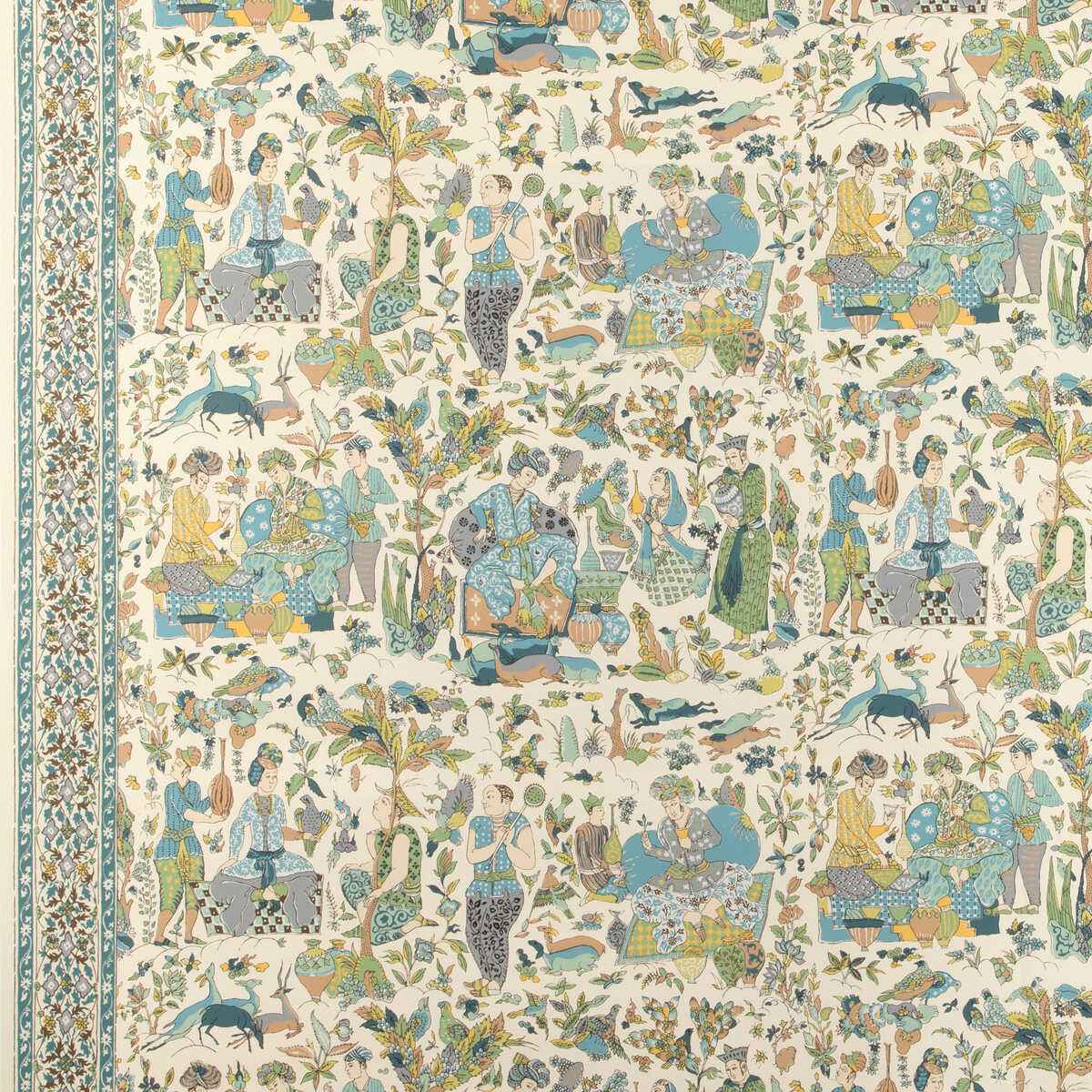 Shalimar-Aqua-Leaf-Brunschwig-Fils-Wallpaper