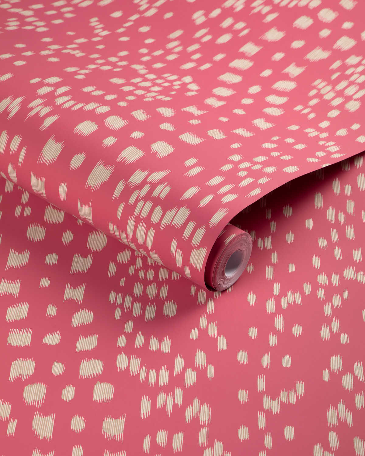 Les Touches Reverse - Pink - BRUNSCHWIG & FILS Wallpaper
