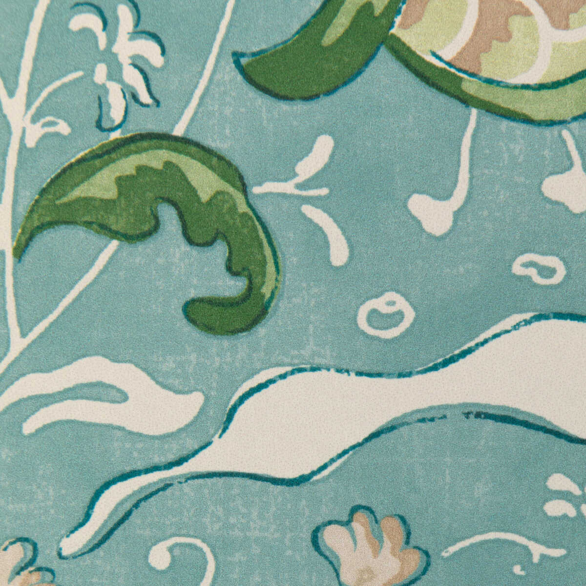 Riviere - Aqua - BRUNSCHWIG & FILS Wallpaper