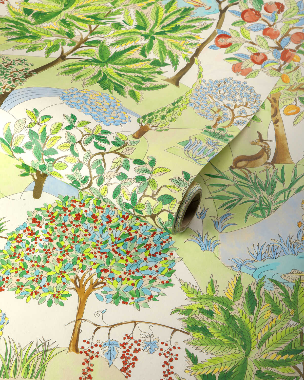 Folklore - Meadow - BRUNSCHWIG & FILS Papel pintado