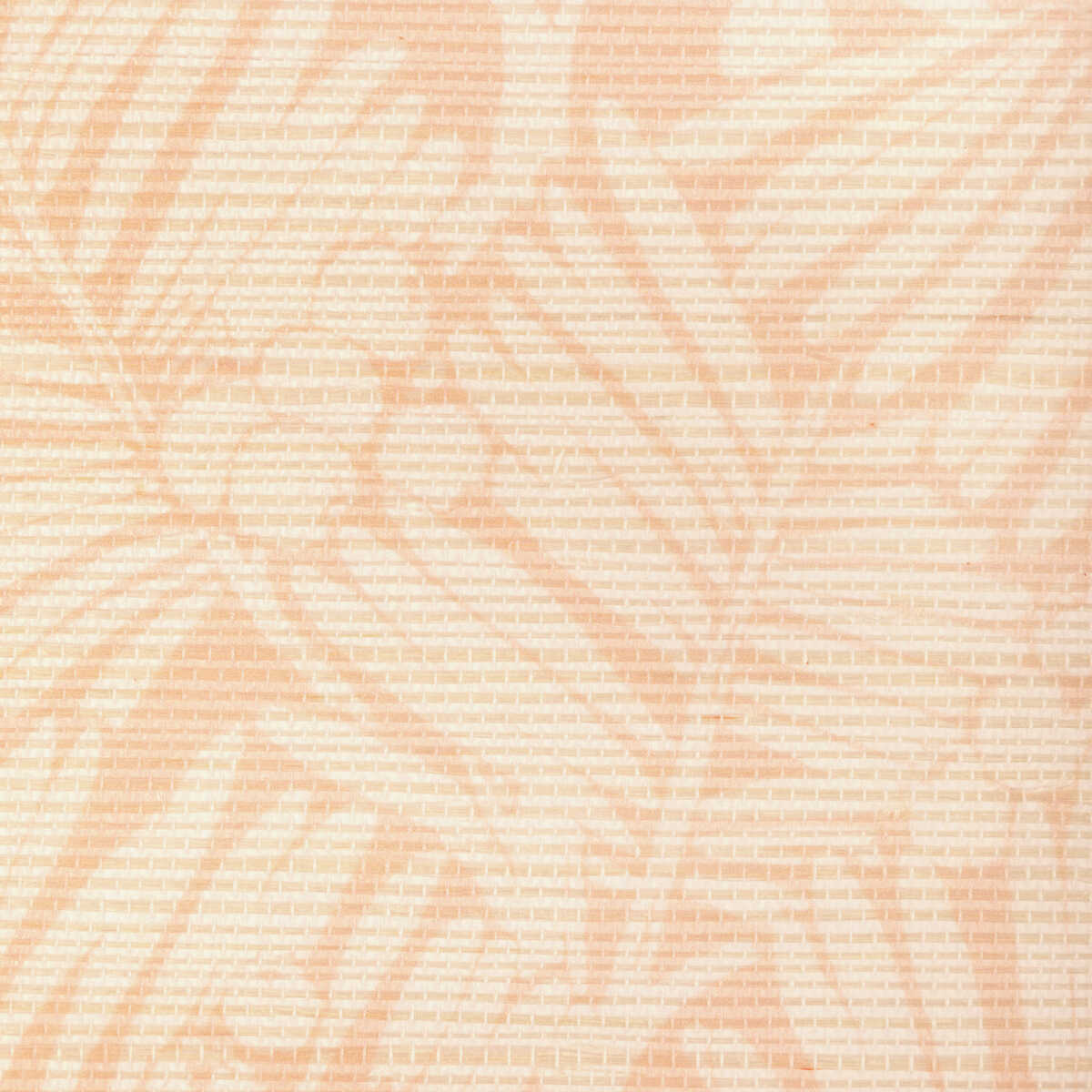 Palmar Sisal - Apricot - BRUNSCHWIG & FILS Wallpaper