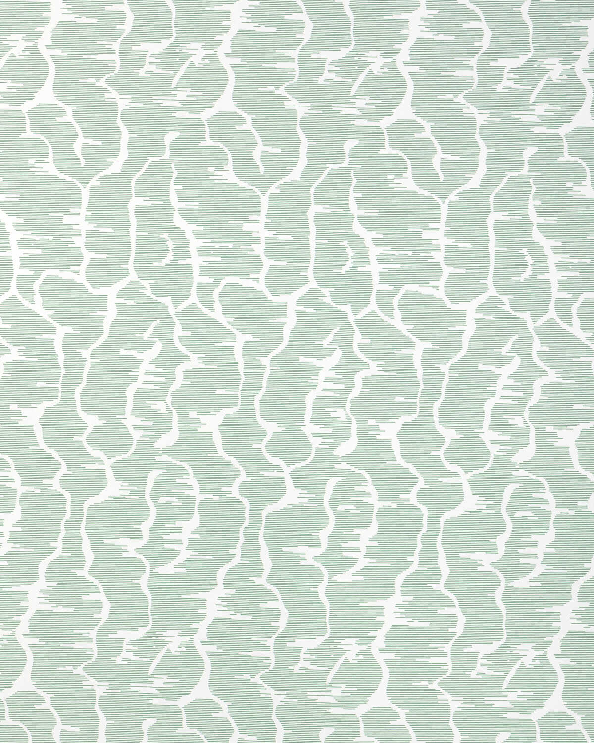 Leves Wc - Green - BRUNSCHWIG & FILS Wallpaper