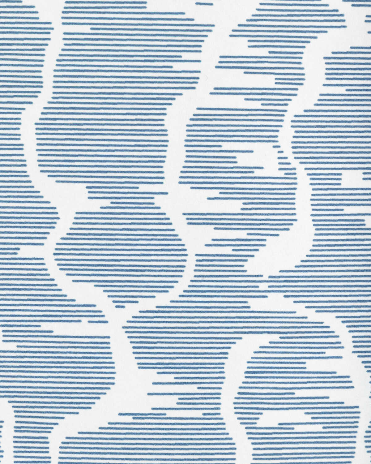Leves Wc - Blue - BRUNSCHWIG & FILS Wallpaper