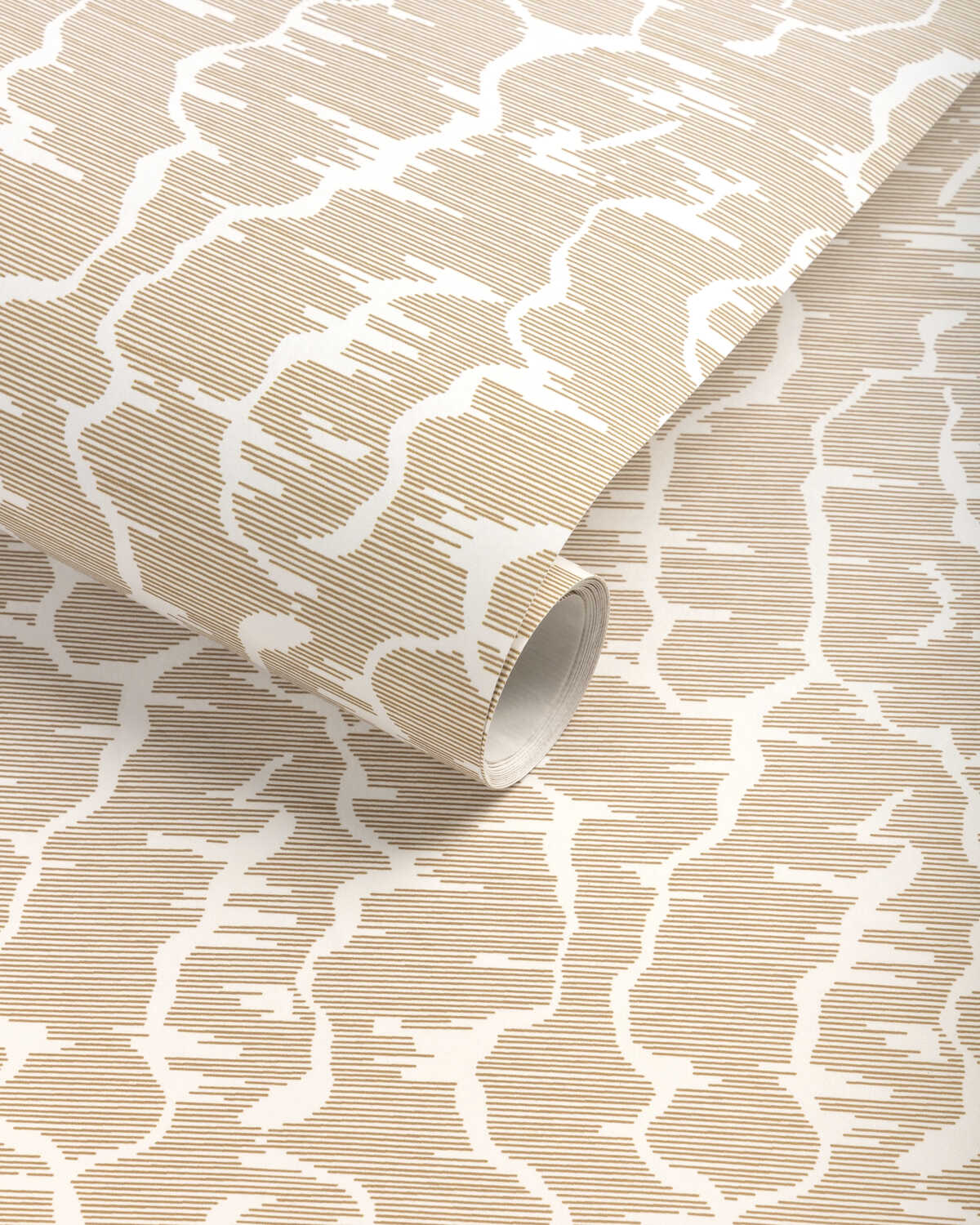 Leves Wc - Cognac - BRUNSCHWIG & FILS Wallpaper