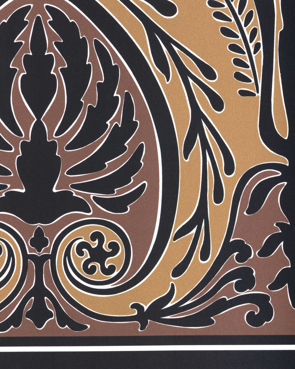 Frise Palmette - Tobacco - BRUNSCHWIG & FILS Papel pintado