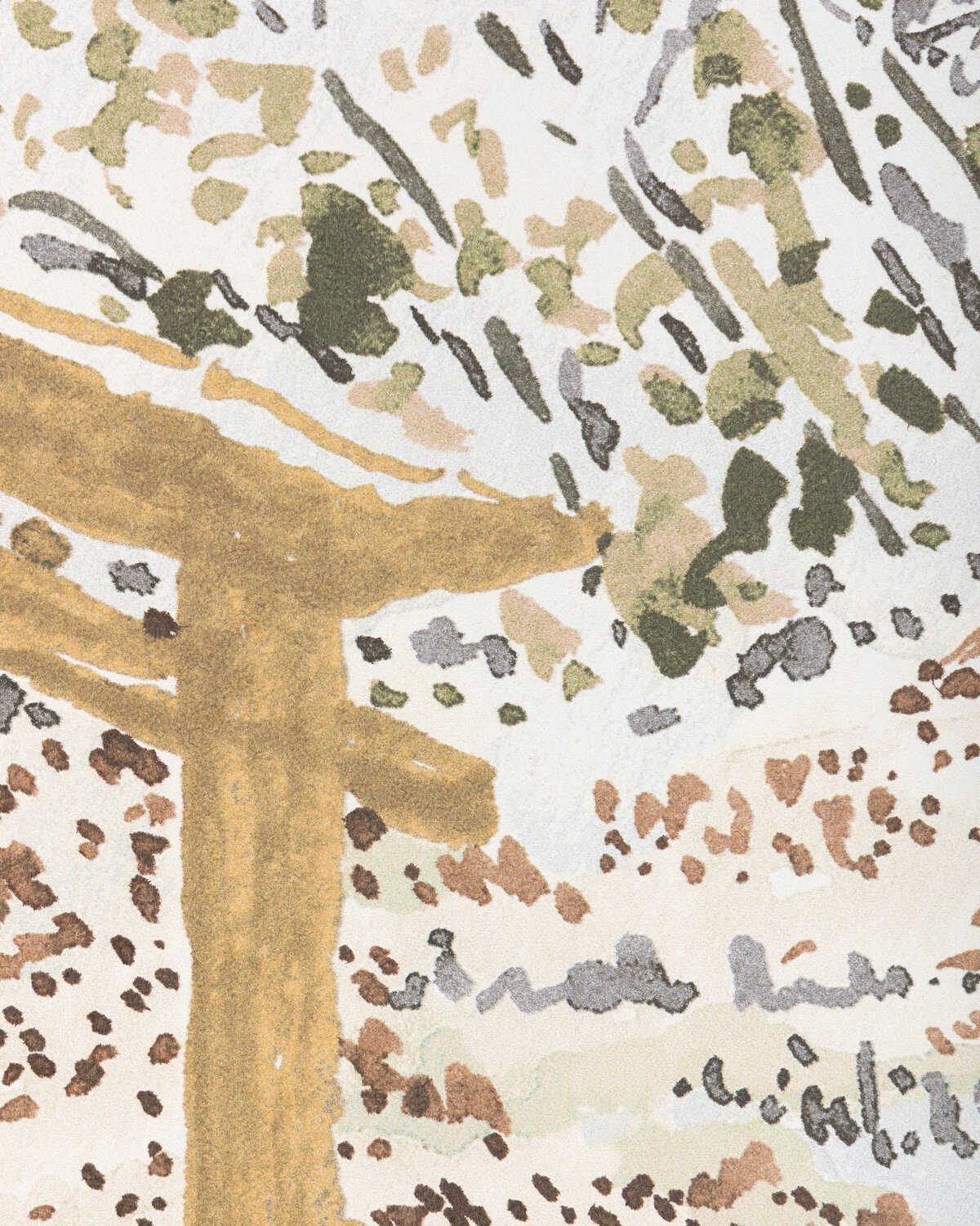 Meiji - Natural - BRUNSCHWIG & FILS Wallpaper