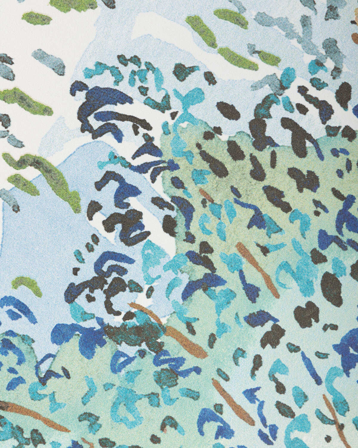 Meiji - Multi - BRUNSCHWIG & FILS Wallpaper